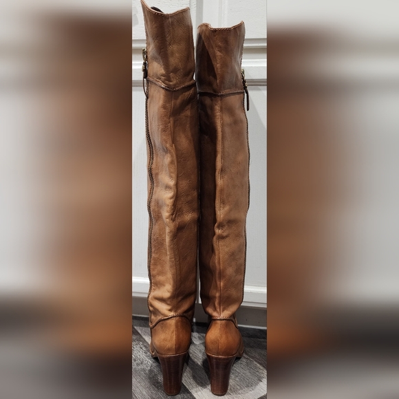 Via Spiga Tall Over The Knee Heeled Boots Size 8.5 - Picture 8 of 12